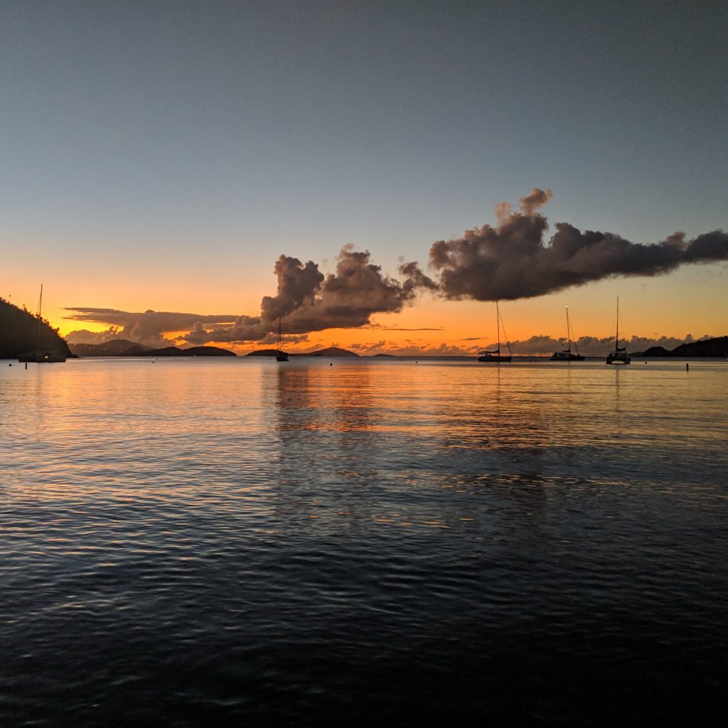 Sunset in Waterlemon Bay