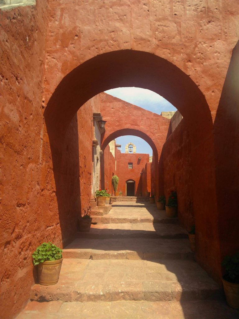 The monastery of Santa Catalina in Arequipa